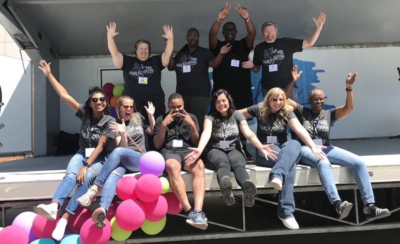 4 26 21 Marlborough Coalition Board of Directors Celebrating a Successful Youth Arts Festival June 2019