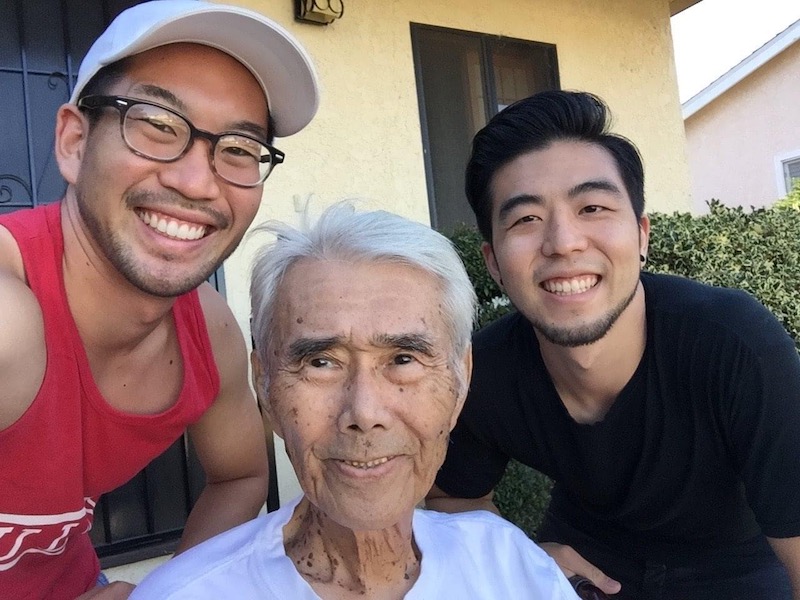 5 17 21 IKurt and his grandfather and cousin Dane Ikeda