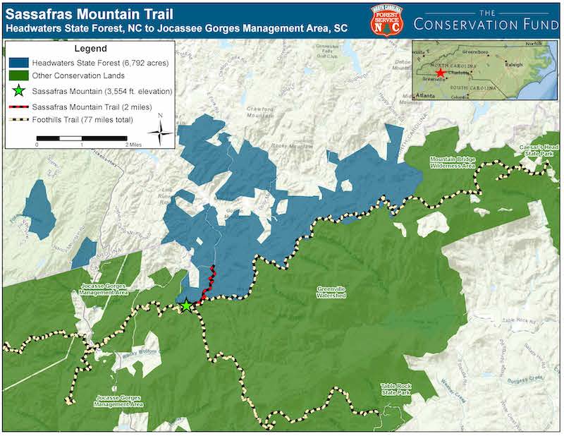 6 4 22 Sassafras Trail map 2