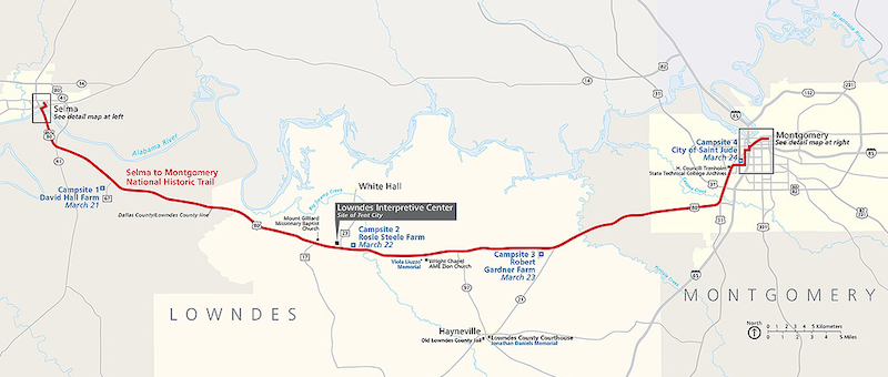 6 4 22 selma to montgomery map