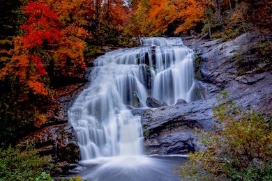 Bald River Falls. Photo by VHM Photography courtesy Explore Tennessee River Valley.