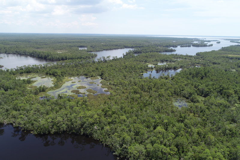 9 26 21 Aerial of Blackwater River c Cypress Environment Infrastructure 1352