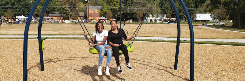 Kathryn Johnston Memorial Park Ribbon Cutting, Nov. 2019