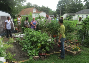 Micro-market gardens support community health and local producers.