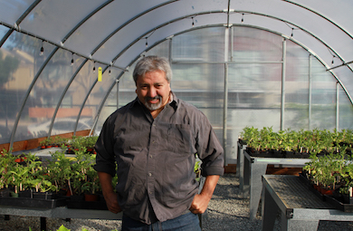 Raul Lozano, Founder of Valley Verde, San Jose, CA. Photo by Whitney Flanagan.