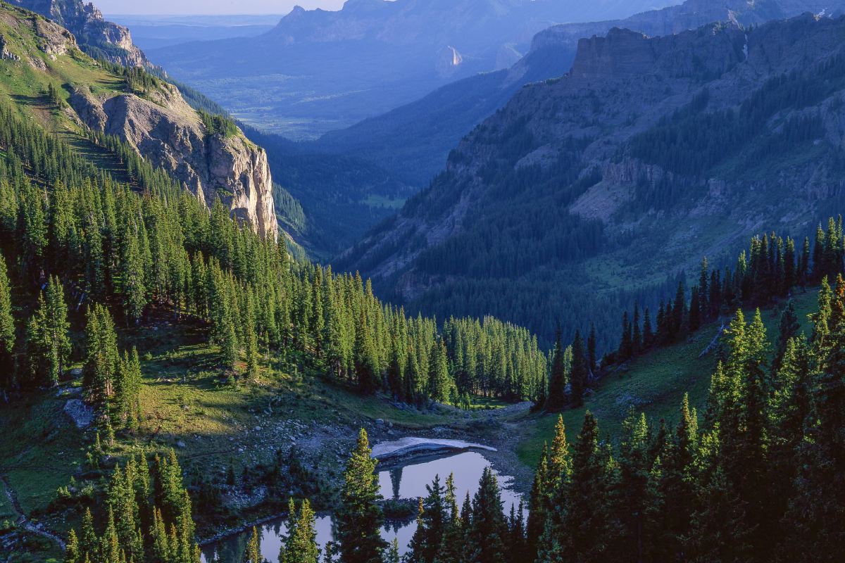 Navajo River Watershed in Colorado