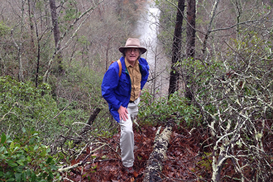 Mike Leonard on the Pinhoti Trail