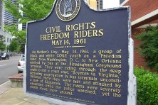 Freedom Riders Civil Rights Plaque