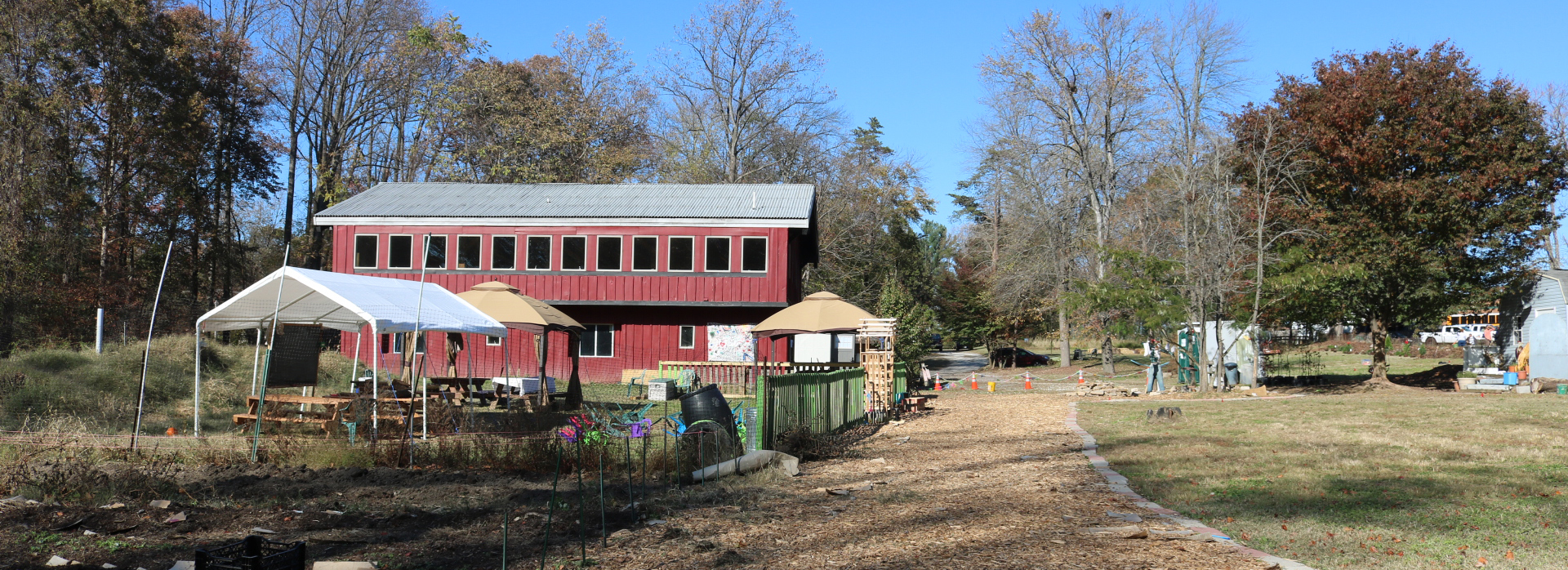 A few TCF employees traveled to the Community Ecology Institute in Columbia, MD for a tour of the facility and some gardening community service. CEI received a loan for TCF in August 2019 for the purchase of the 6.3-acre farmland.