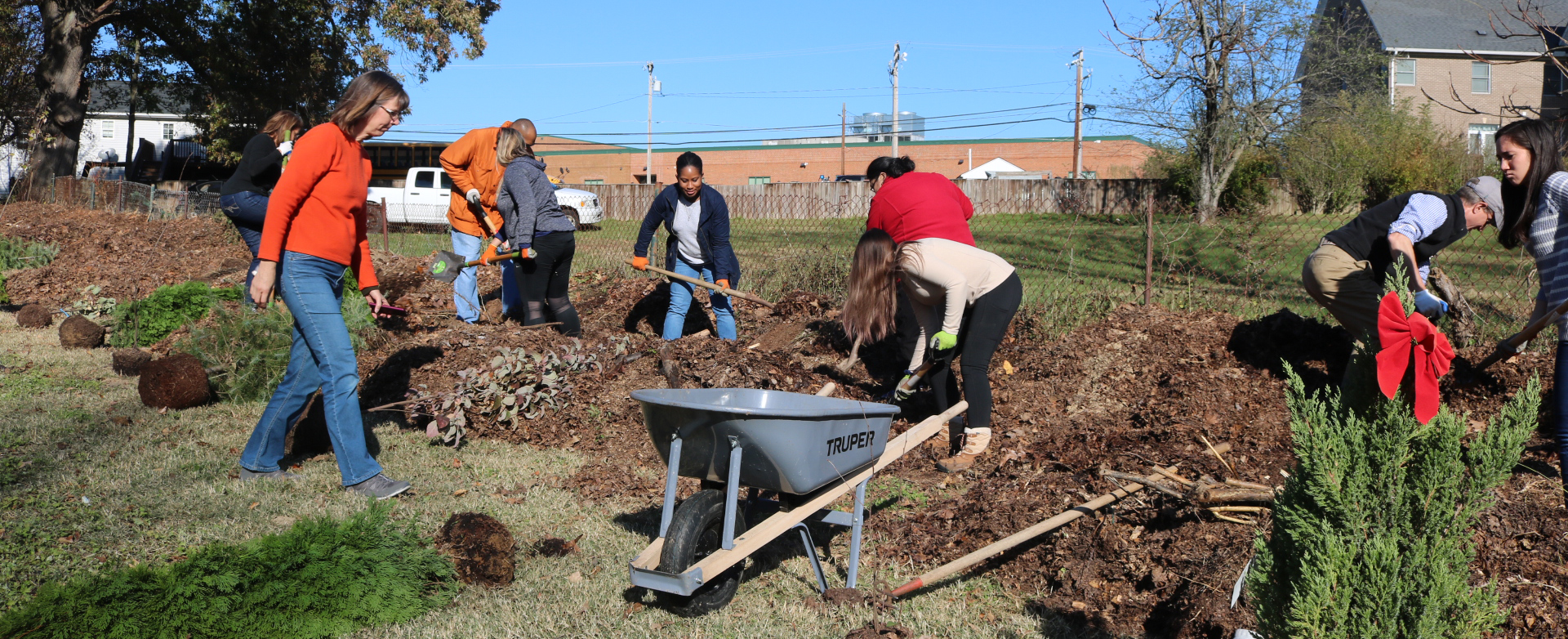 A few TCF employees traveled to the Community Ecology Institute in Columbia, MD for a tour of the facility and some gardening community service. CEI received a loan for TCF in August 2019 for the purchase of the 6.3-acre farmland.