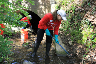 Creation of Lindsay Street Park in Atlanta will help improve water quality for Proctor Creek, a tributary of the Chattahoochee River. 