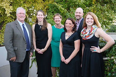 The Conservation Fund's Wisconsin staff at the 2014 Land Conservation Leadership Awards Celebration. Photo by Althea Dotzour 