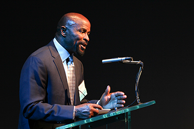 Richard Joyner at 2014 Purpose Prize celebration. Photo by S. Smith Patrick, courtesy Encore.org. 