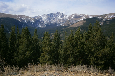 Looking out over the South Boulder Creek Watershed & James Peak. Photo by Colorado Forest Management, LLC.   