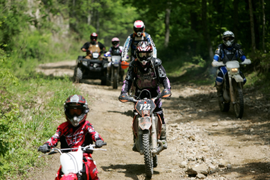 Photo courtesy of Hatfield-McCoy Trails.