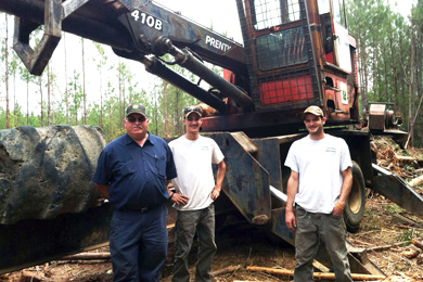 Young Loggers Buck the Trend