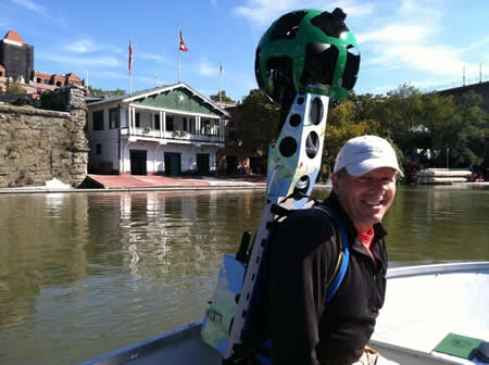 Erik Meyers at Captain John Smith Trail