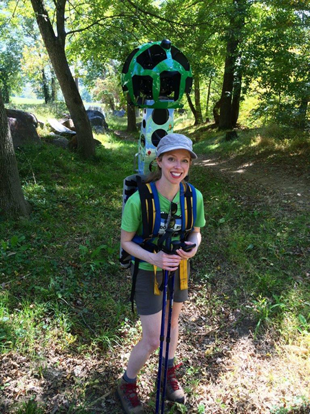 Whitney Flanagan at First State National Monument